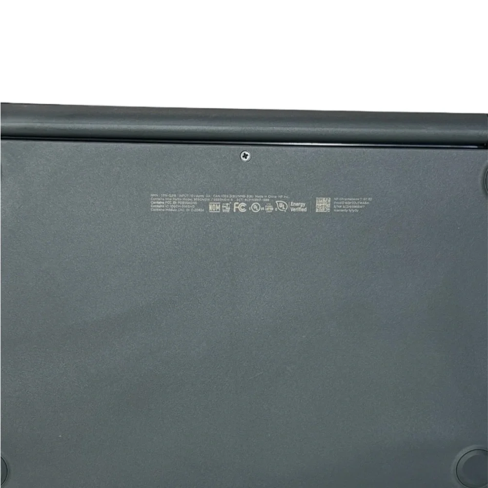 HP Chromebook 11 G7 EE laptop with rugged Max Case